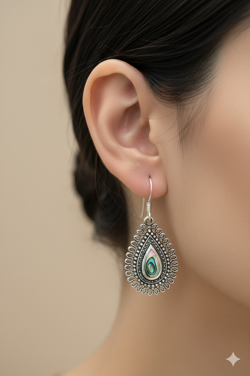 Chic CZ Stud Earrings for Women in 925 Sterling Silver | Elegant Silver Jewellery